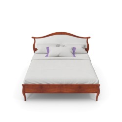 Lit double 160x200 tête de lit capitonnée — Villa Toscana
