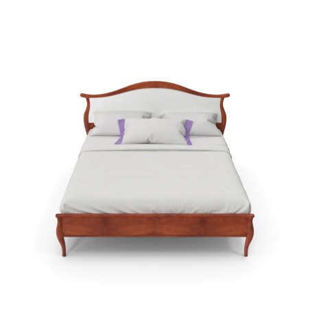 Lit double 160x200 tête de lit capitonnée — Villa Toscana