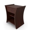 Table de chevet merisier d'Afrique 1 tiroir — Atelier Mobilier