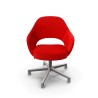 Fauteuil de conférence pivotant cuir pleine fleur — Nordvik