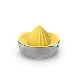 Presse-agrumes manuel à levier jaune — Cuisinéa