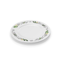 Assiette plate grès émaillé Ø 27 cm — Nordika