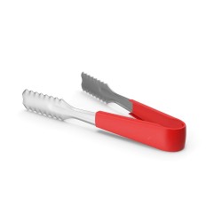 Pince de cuisine silicone rouge 30 cm verrouillable — Cuisinéa