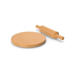 Rouleau à pâtisserie hêtre massif 45 cm à poignées — Vertbois