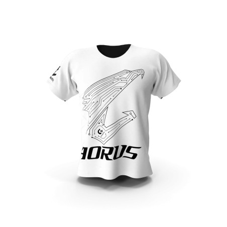 T-shirt gaming Gigatek Vortex en coton bio — homme