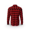 Chemise homme à carreaux écossais coupe ajustée