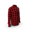 Chemise homme à carreaux écossais coupe ajustée