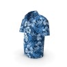 Chemise homme manches courtes en lin et coton