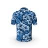 Chemise homme manches courtes en lin et coton