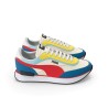 Felyn Retro Rider — baskets rétro homme mesh et daim