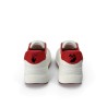 Urbe Sport blanc cassé et rouge — baskets basses cuir