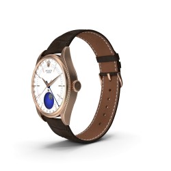 Chronos Genève Héritage Phases de Lune or rose 39 mm