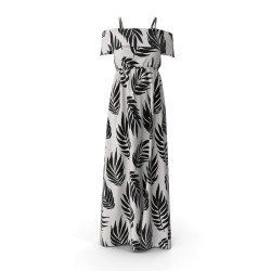 Robe d'été fille imprimé fleuri en coton léger