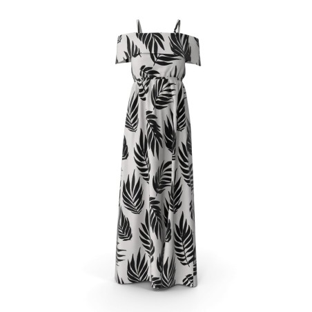 Robe d'été fille imprimé fleuri en coton léger