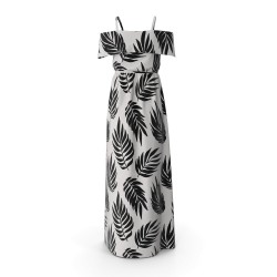 Robe d'été fille imprimé fleuri en coton léger
