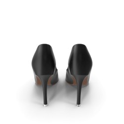 Chaussons femme noir et marron à semelle antidérapante