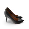Chaussons femme noir et marron à semelle antidérapante