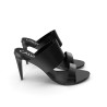 Escarpins Corvin en cuir noir talon aiguille 9 cm