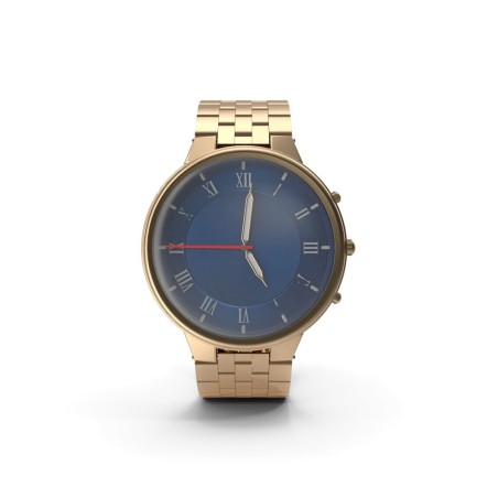 Montre femme dorée bracelet maille milanaise 32 mm