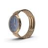 Montre femme dorée bracelet maille milanaise 32 mm
