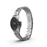 Montre femme bracelet cuir quartz 34 mm cadran blanc