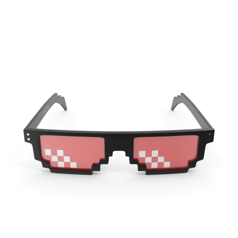 Lunettes fantaisie de fête à monture colorée