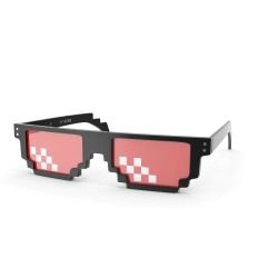 Lunettes fantaisie de fête à monture colorée