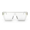 Lunettes de soleil mixtes monture écaille verres bruns