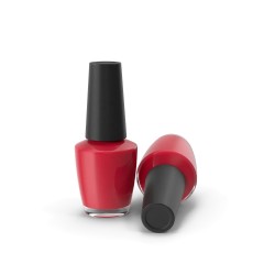 Vernis à ongles rouge brillant séchage rapide — Nail Couture